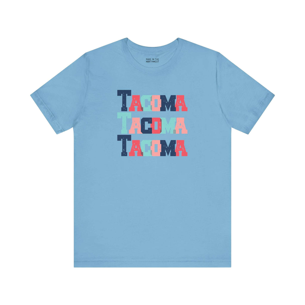 Bold and Bright Tacoma Trio Premium Soft Tee
