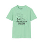 Mint green I Had a Blast in Oregon t-shirt featuring a volcano design and adventure-themed text.