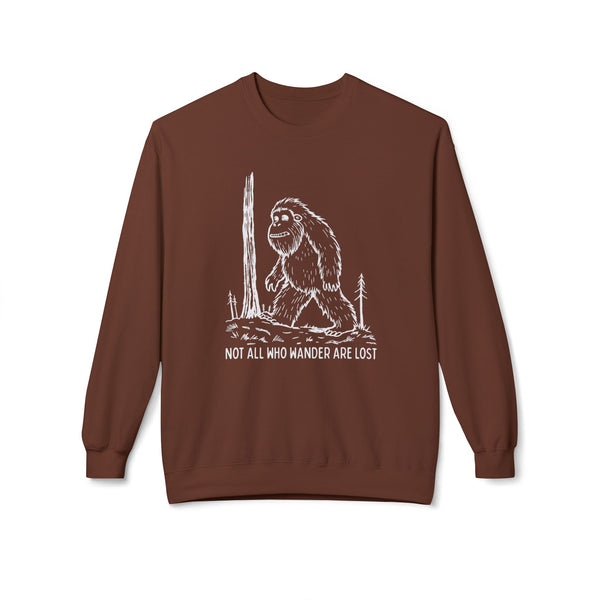 Not All Who Wander Are Lost Sweatshirt