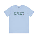 Light blue Tacoma tee with 