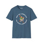 Once You Lumberjack vintage style softstyle t-shirt featuring a lumberjack wielding an axe.