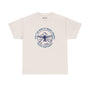 "Visit the Home of the Hidden Legends tee featuring Bigfoot graphic on beige shirt, Northwest folklore apparel"