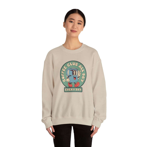Coffee Club All Day Every Day Sweatshirt