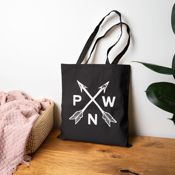 PNW Arrow Crossroads Cotton Canvas Tote Bag