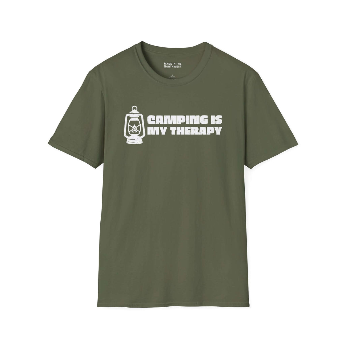 Camping Is My Therapy T Shirt