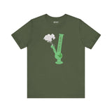 Green tee with 