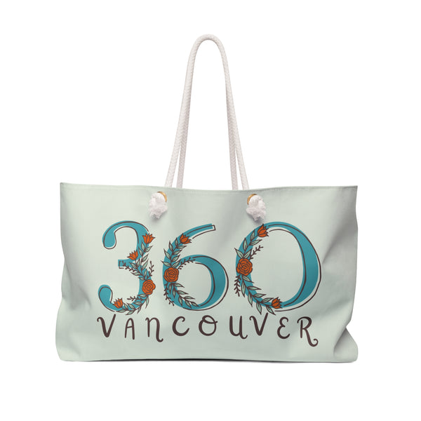 360 Florals Vancouver Washington Weekender Bag