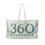 360 Florals Vancouver Washington Weekender Bag