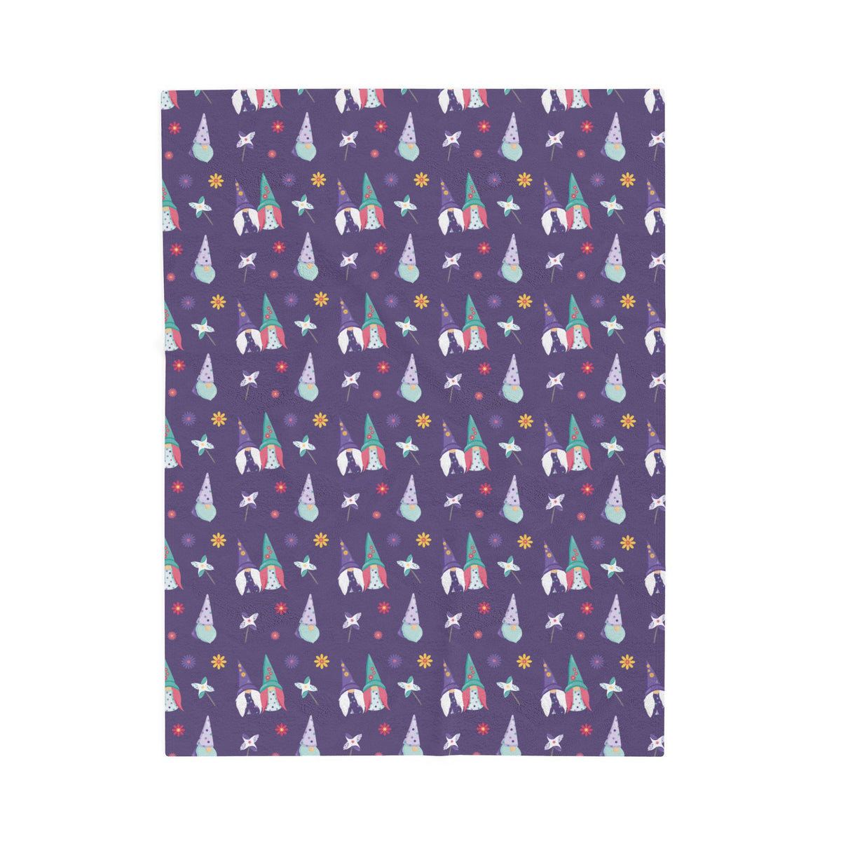 Whirlwind of Gnomes Lightweight Cozy Blanket