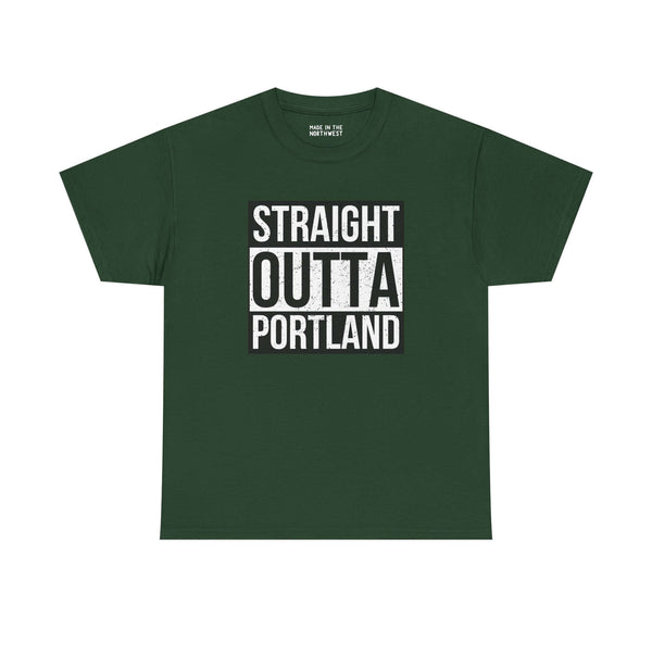 Straight Outta Portland Athletic Tee
