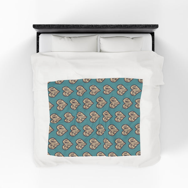 Washington State of Mind Heart Lightweight Cozy Blanket