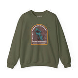 Born to Be in the Dirt sweatshirt featuring outdoor adventure graphic, perfect for nature lovers and outdoor enthusiasts.