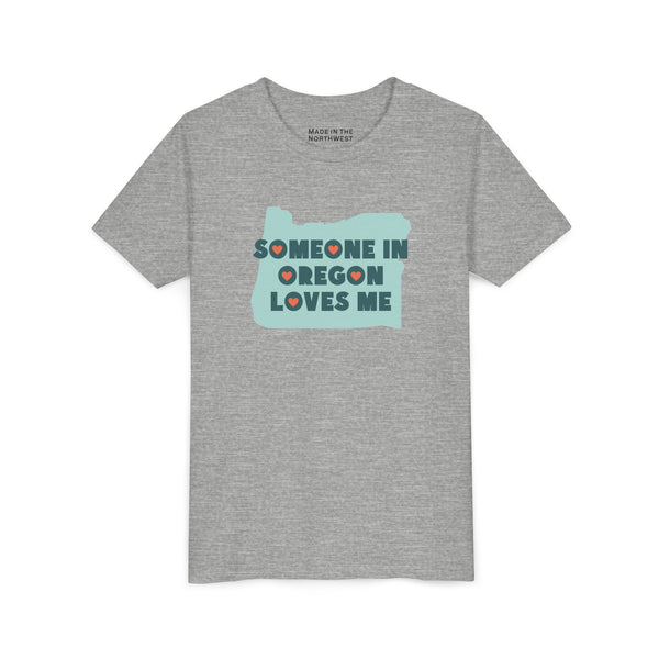 Someone in Oregon Loves Me Premium Soft Kids Tee