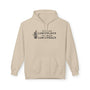 Once You Lumberjack Hoodie featuring bold graphic and fun pun for cozy cold weather style.