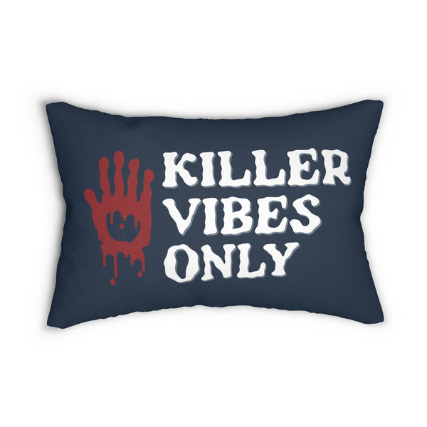 Killer Vibes Only True Crime Lumbar Accent Pillow