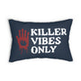 Killer Vibes Only True Crime Lumbar Accent Pillow