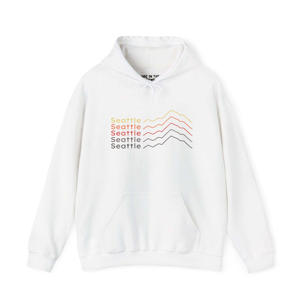 Seattle Minimalist Mountain Hoodie