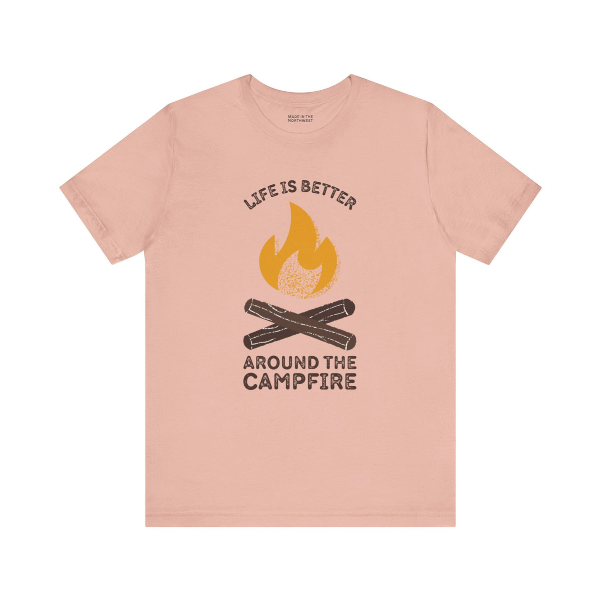 Cozy Campfire Chronicles Premium Soft Tee