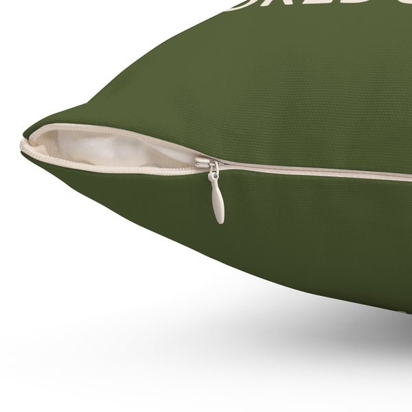 Bigfoot Hide and Seek World Champion Square Accent Pillow