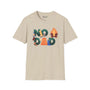 Number One Dad camping t-shirt featuring rugged graphics for outdoor-loving fathers.