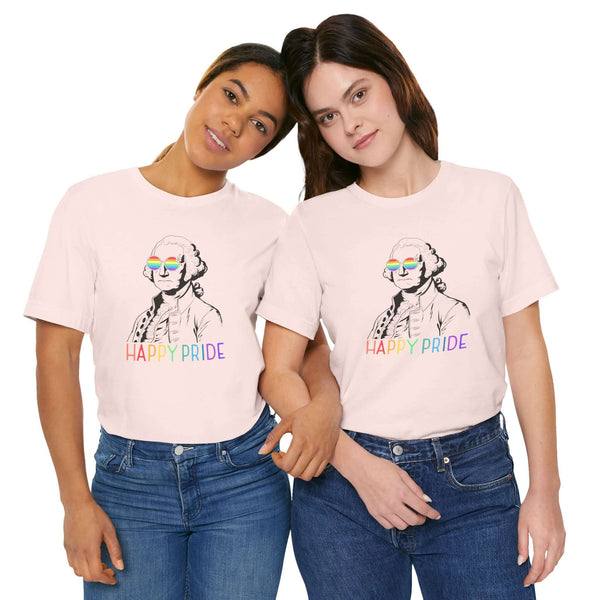 George's Rainbow Vision Happy Pride Premium Soft Tee