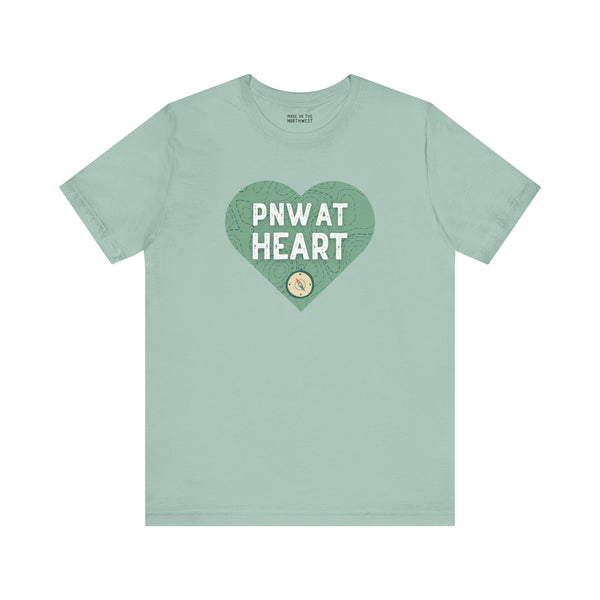 PNW at Heart Compass Premium Soft Tee