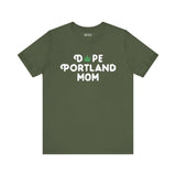 Green tee with 