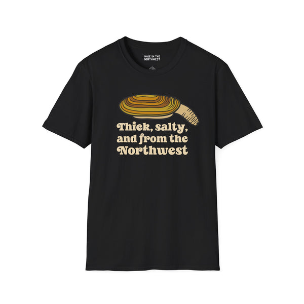 Thick & Salty Northwest Geoduck Clam T-Shirt