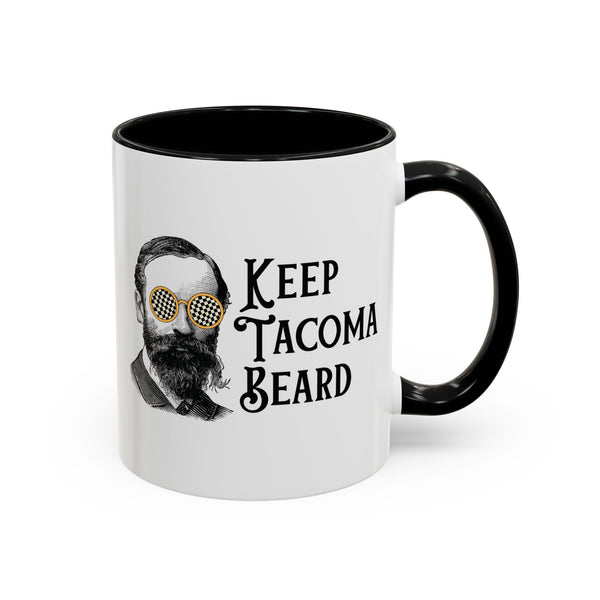 Keep Tacoma Beard Ceramic Coffee Mug