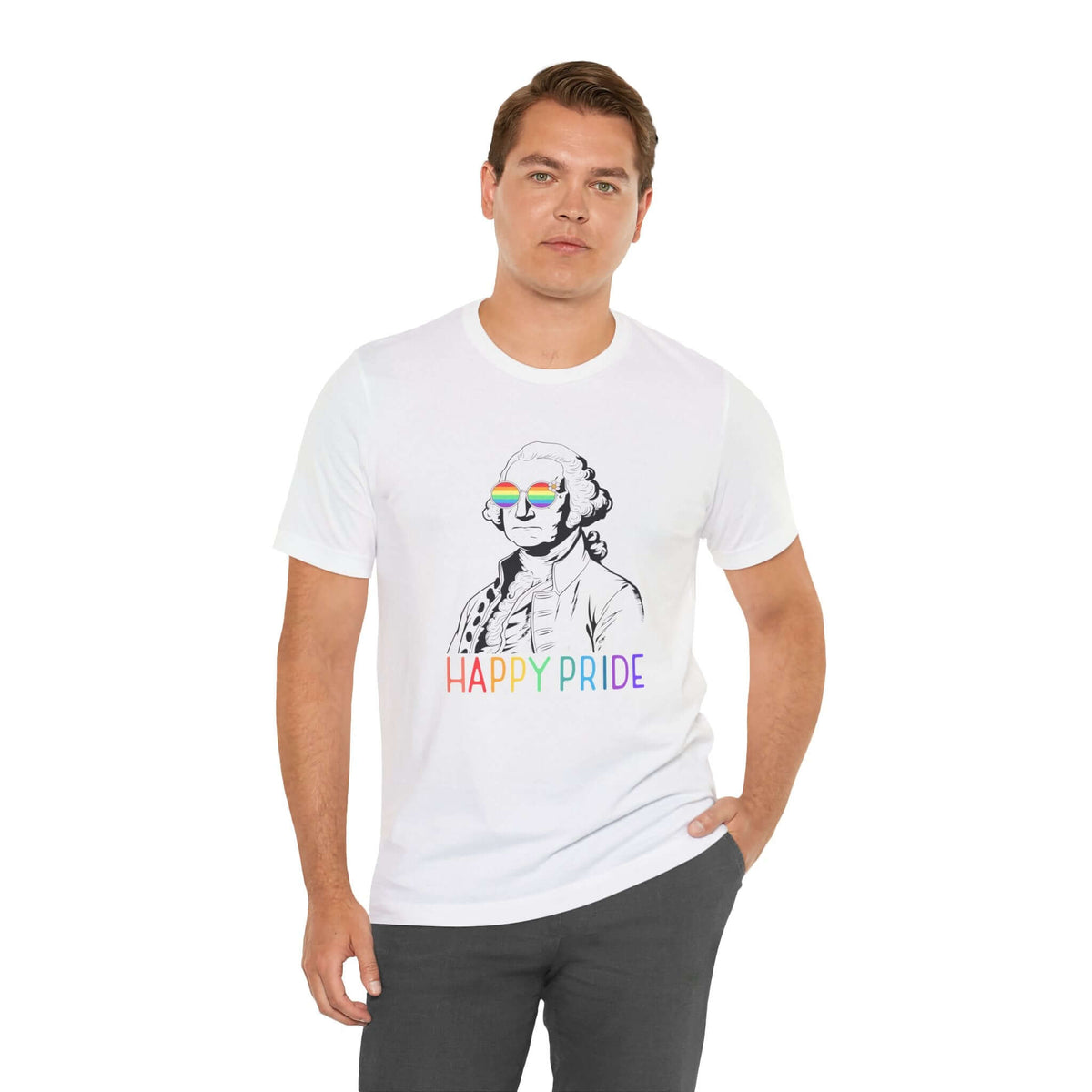 George's Rainbow Vision Happy Pride Tee