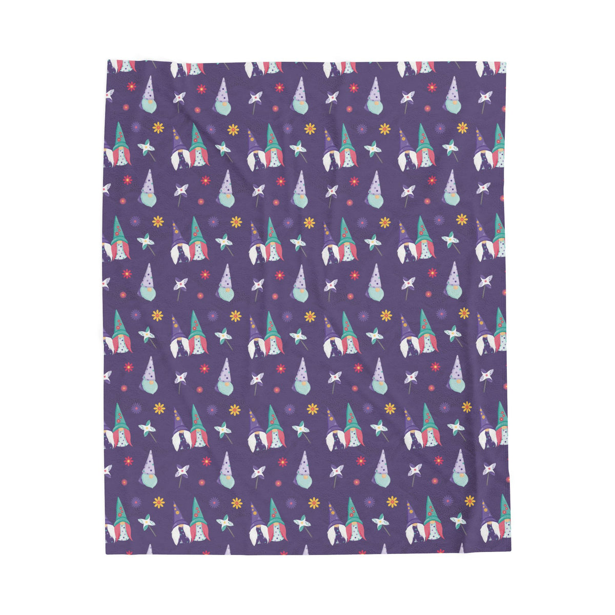 Whirlwind of Gnomes Lightweight Cozy Blanket