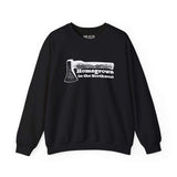 Black sweatshirt with 