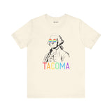 Pride tee with rainbow 