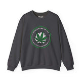 PNW Edition sweatshirt with marijuana leaf and smoke, celebrating Pacific Northwest vibes and laid-back lifestyle.