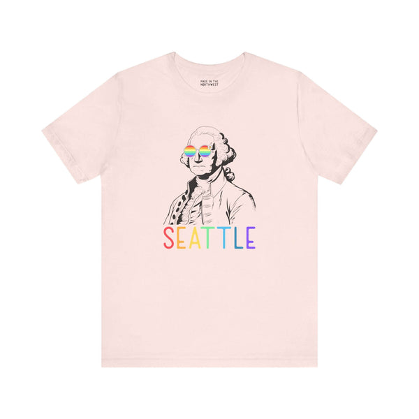 George's Rainbow Vision Seattle Premium Soft Tee