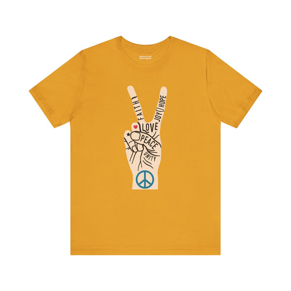 Power in Peace Hand Premium Soft Tee