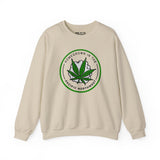 Homegrown Vibes PNW Edition sweatshirt featuring marijuana leaf design and Pacific Northwest text.