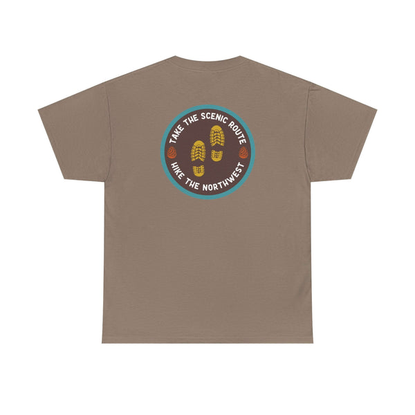 Take the Scenic Route - Hike the Northwest Athletic Tee