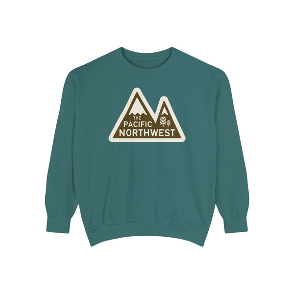 Pacific Northwest Heights Mountain Garment Dyed Relaxed Sweatshirt