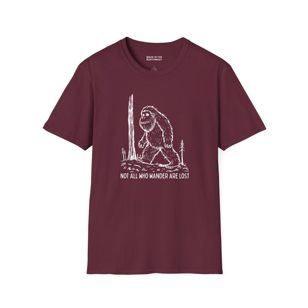 Not All Who Wander Are Lost T Shirt