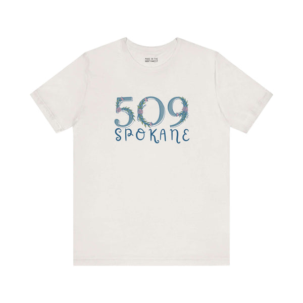 509 Floral Area Code Premium Soft Tee