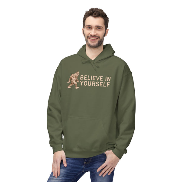 Believe in Yourself Bigfoot Premium Midweight Hoodie