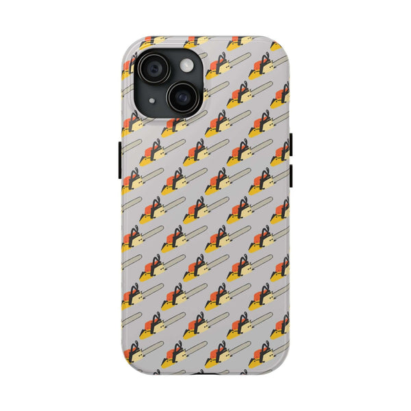 The Log Life Chainsaw Tough Phone Case