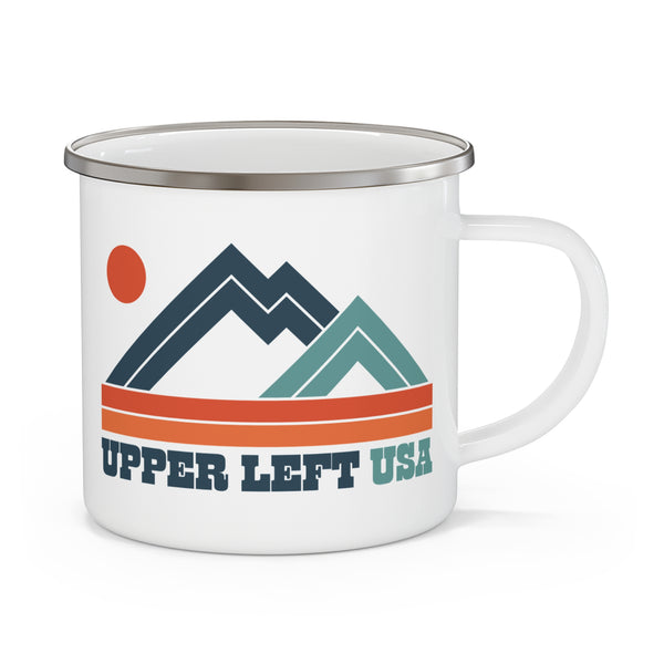 Upper Left USA Adventure Camping Mug