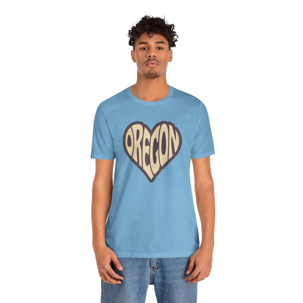 Oregon State of Mind Heart Premium Soft Tee