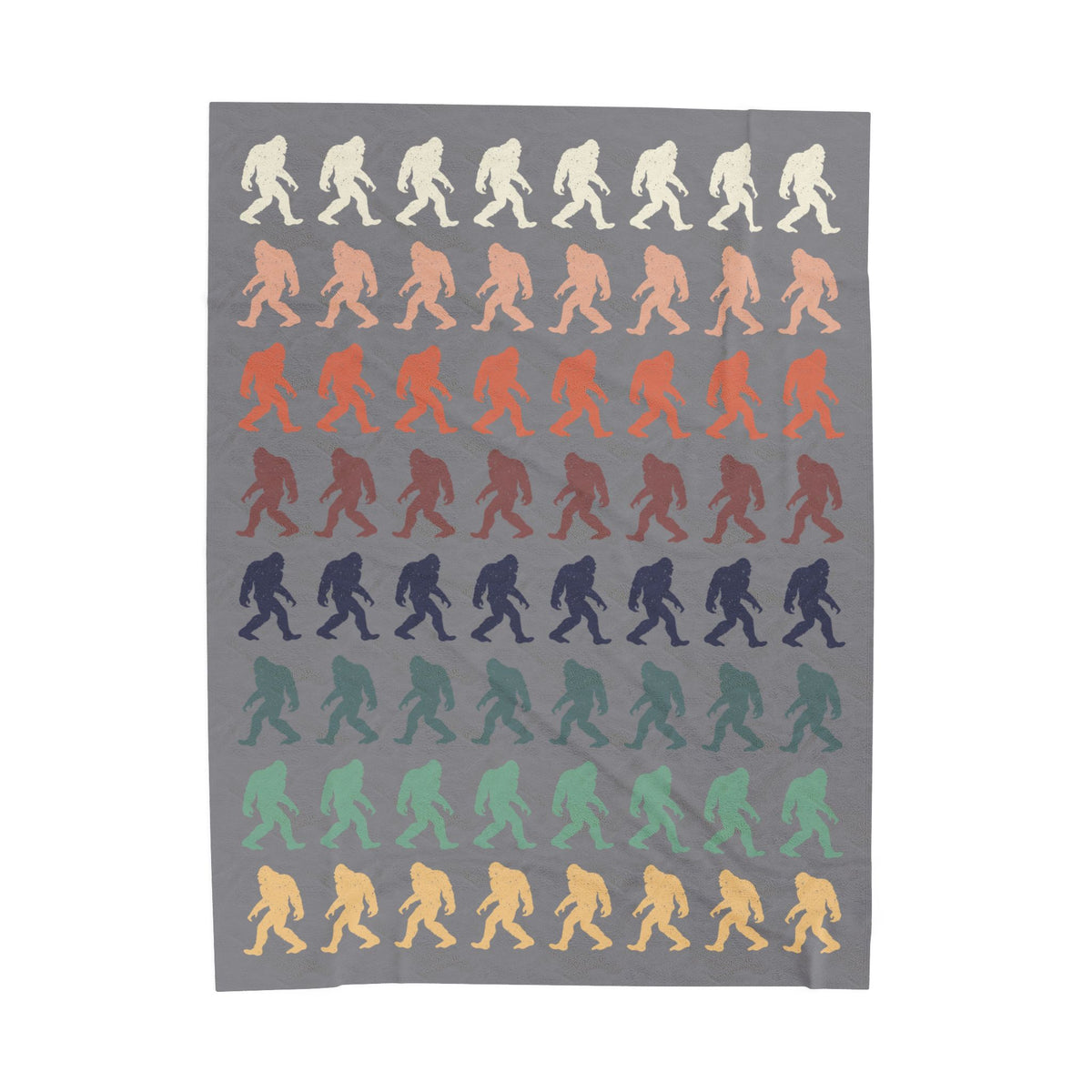 Pride of the Bigfoots Vintage Style Lightweight Cozy Blanket