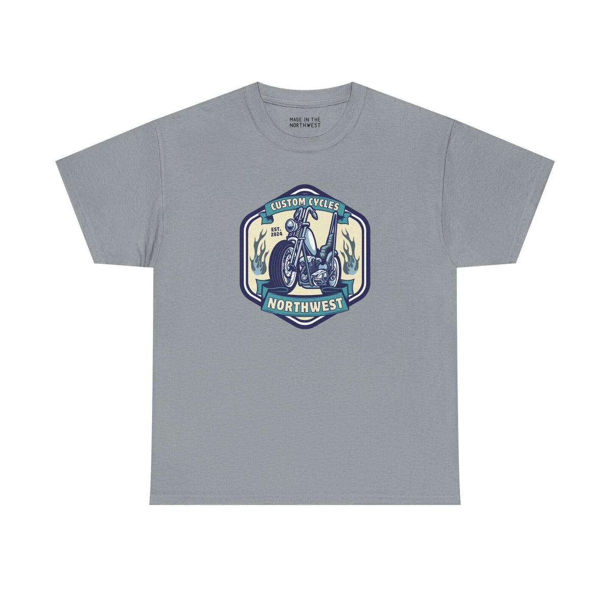 Custom Cycles Northwest Athletic Tee
