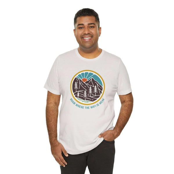 Roam Where the Wifi is Weak Hiking Soft Tee