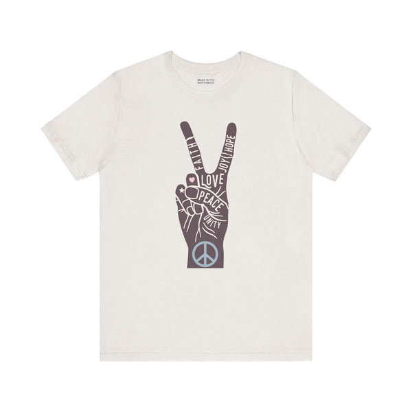 Power in Peace Hand Premium Soft Tee