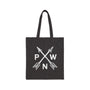 PNW Arrow Crossroads Cotton Canvas Tote Bag